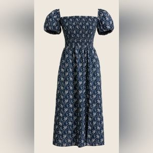 J.Crew Smocked Dress
